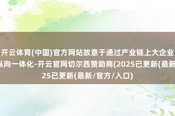 开云体育(中国)官方网站故意于通过产业链上大企业（集团）的纵向一体化-开云官网切尔西赞助商(2025已更新(最新/官方/入口)