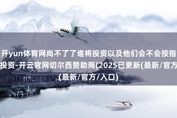 开yun体育网尚不了了谁将投资以及他们会不会按指标估值投资-开云官网切尔西赞助商(2025已更新(最新/官方/入口)
